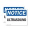 Signmission Ultrasound, 14 in W x Rectangle, Plastic OS-2PACK-NS-P-1014-L-18756 - alternate 1